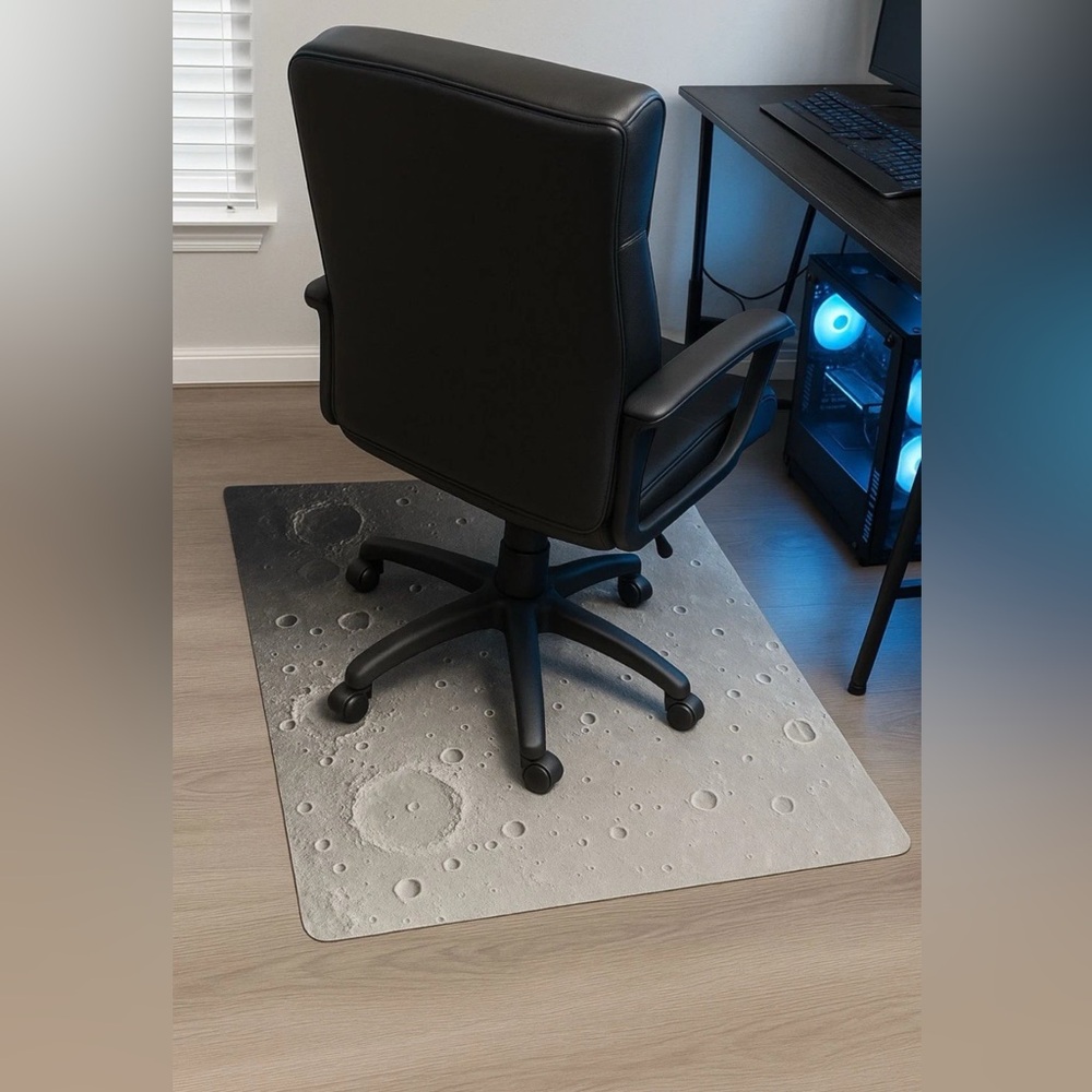 Office Chair Mat for Hardwood Floors Non-Slip Waterproof Scratch-Resistant 35x47